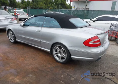 2005 Mercedes-Benz Clk 55 Amg из США, поврежденный, VIN WDBTK76G85T039072